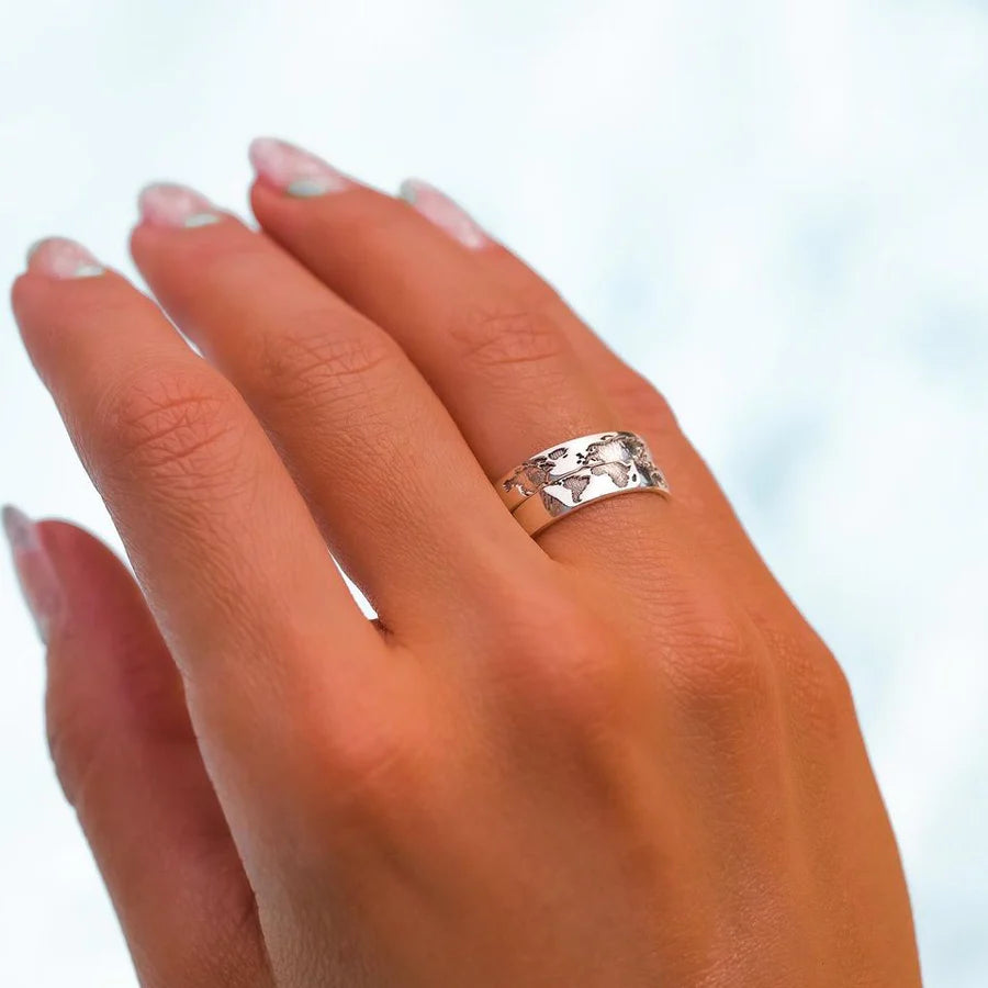 ANILLO SET MAPAMUNDI INFERIOR