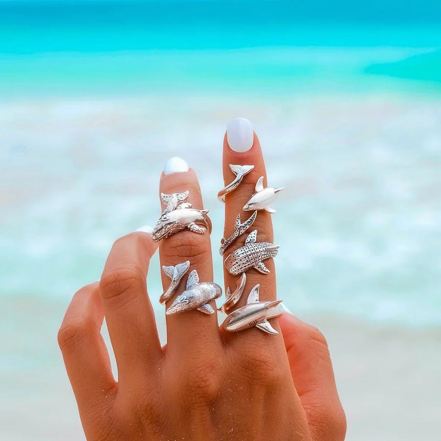 ANILLO MAJESTUOSA BALLENA JOROBADA