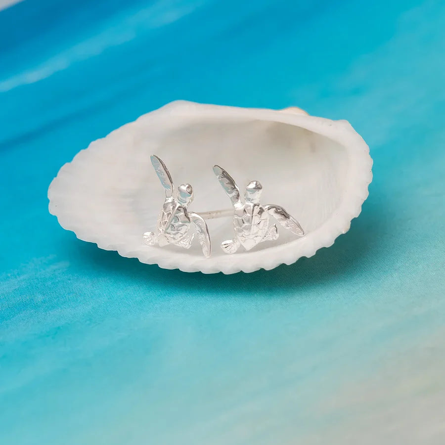 ARETES PEGADOS TORTUGA BEBE