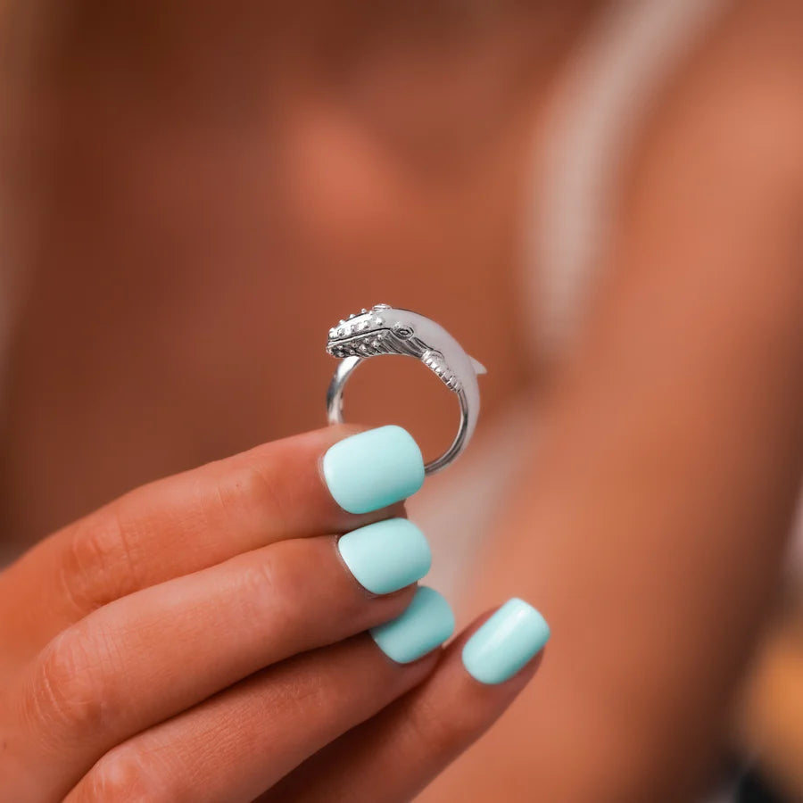 ANILLO MAJESTUOSA BALLENA JOROBADA