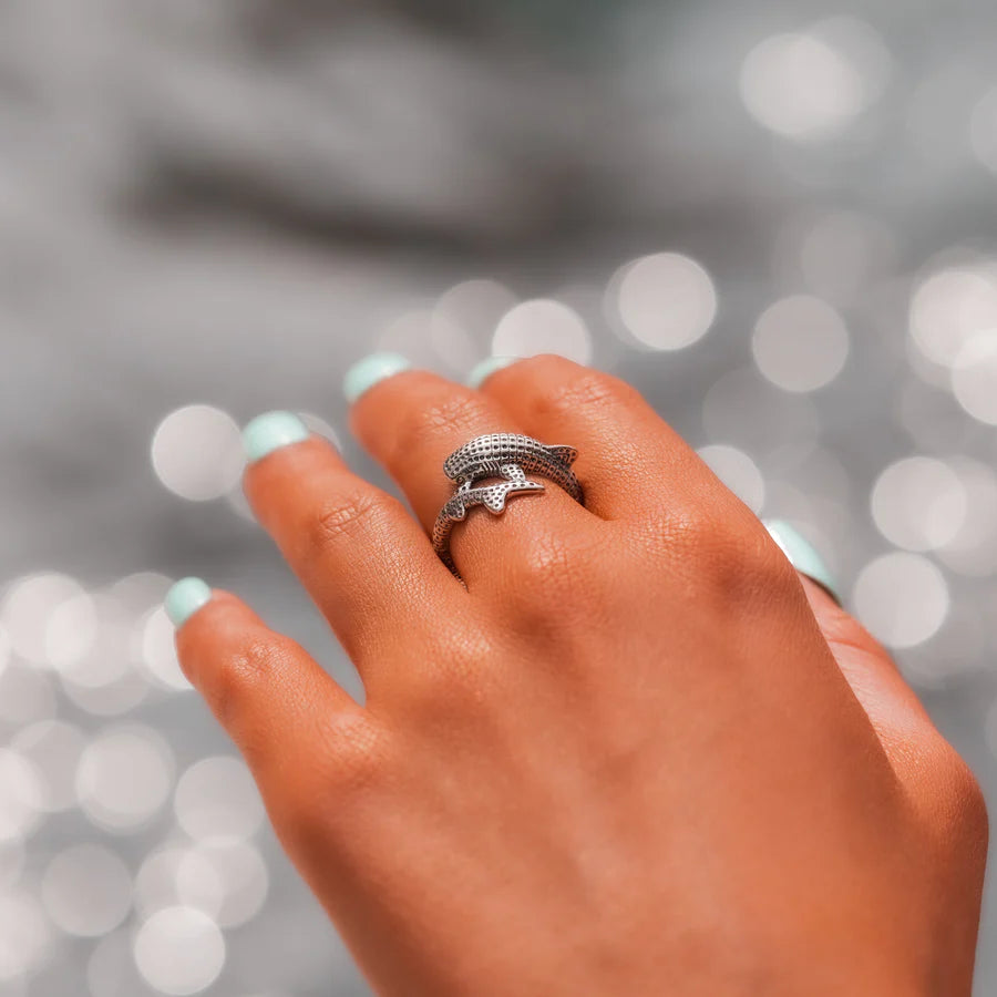 ANILLO TIBURÓN BALLENA