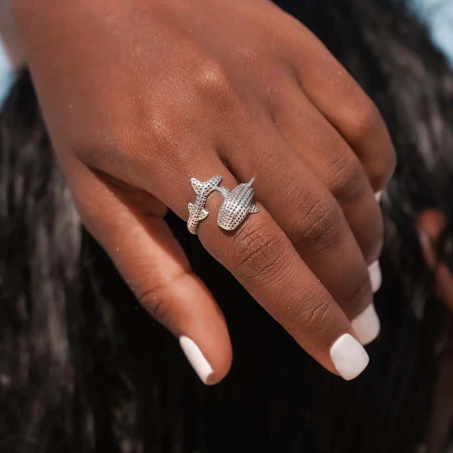 ANILLO TIBURÓN BALLENA