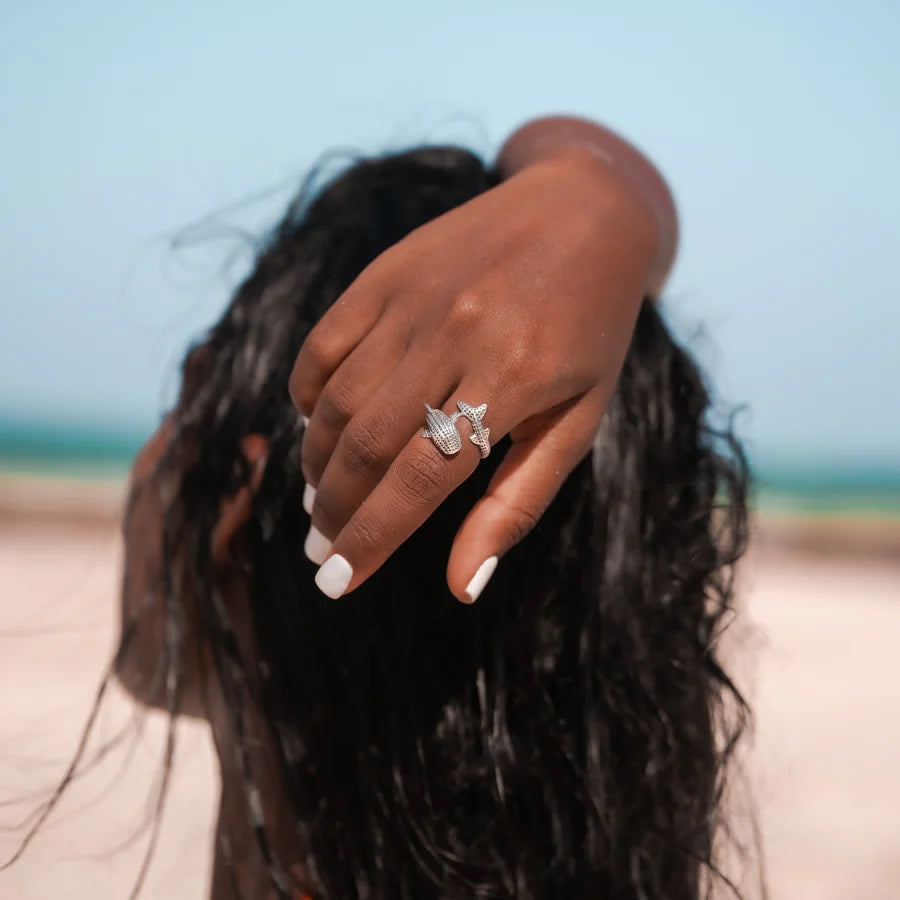 ANILLO TIBURÓN BALLENA