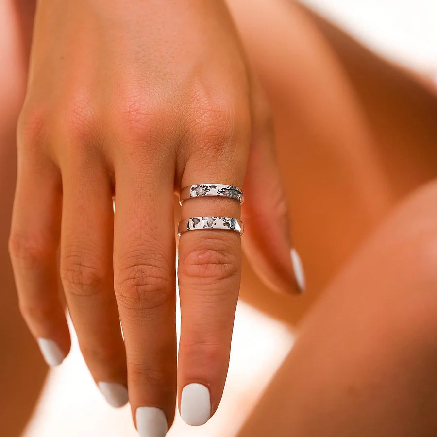 ANILLO SET MAPAMUNDI INFERIOR