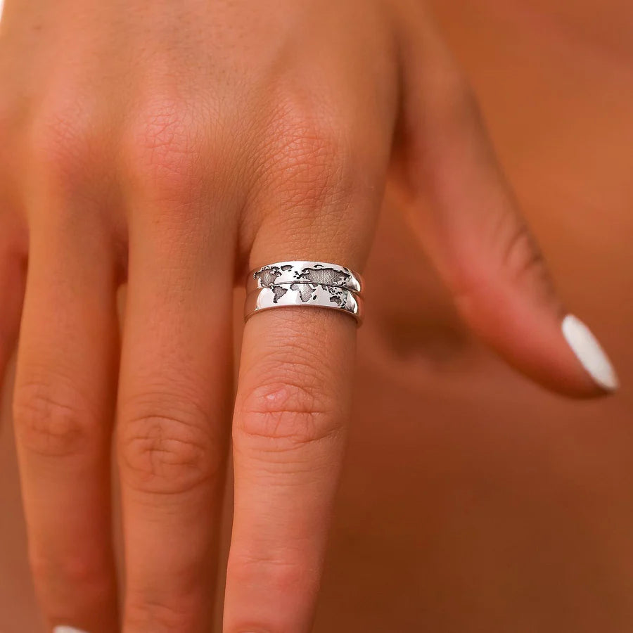 ANILLO SET MAPAMUNDI INFERIOR