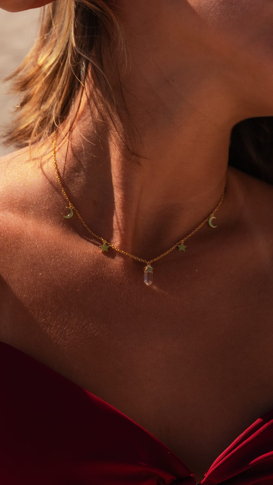 Collar Estrellas de Mar detalle
