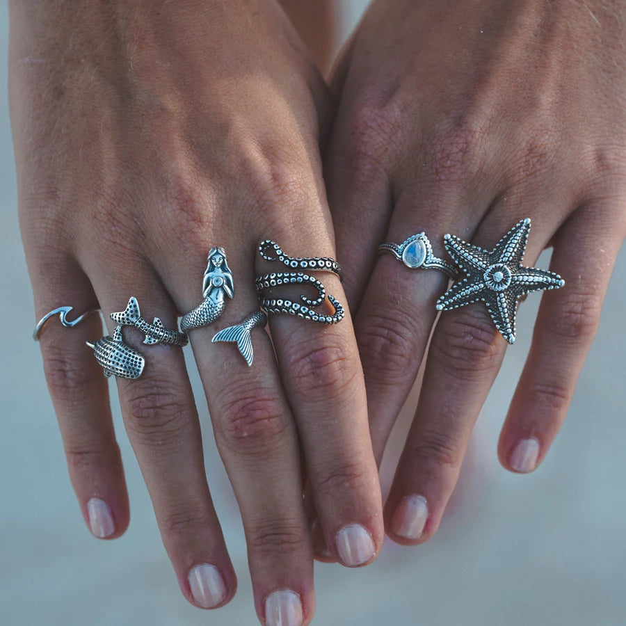 ANILLO ESTRELLA DE MAR XL