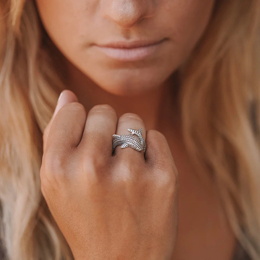ANILLO TIBURÓN BALLENA
