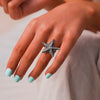 ANILLO ESTRELLA DE MAR XL