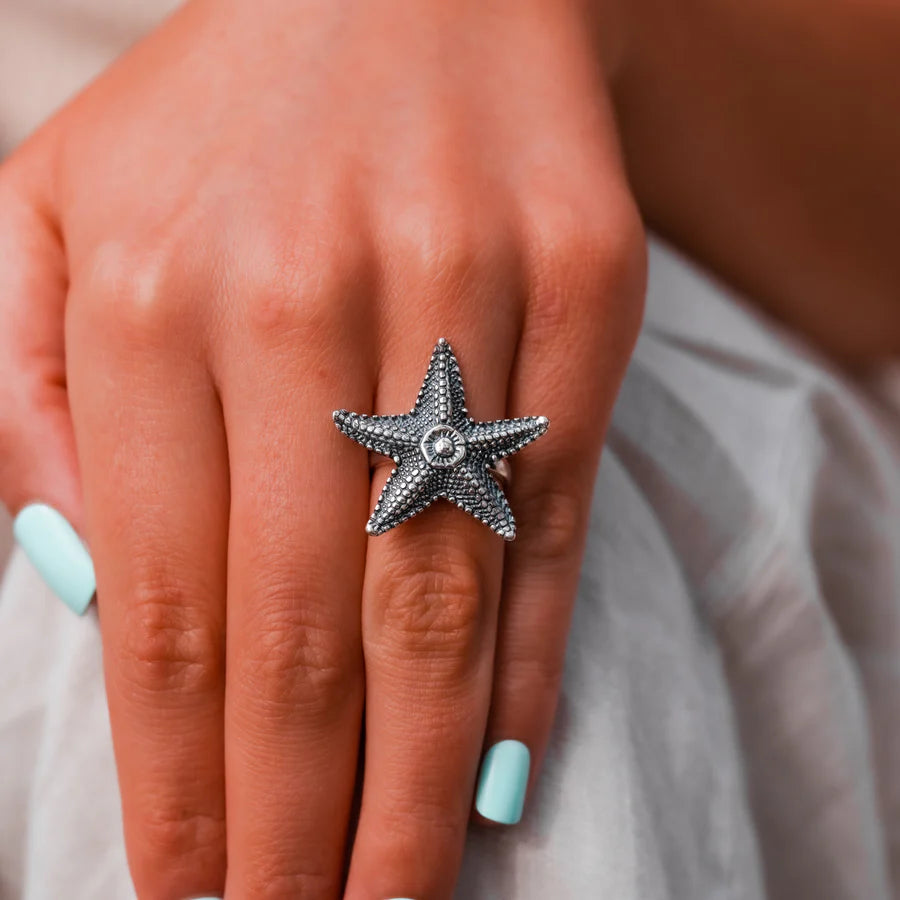ANILLO ESTRELLA DE MAR XL