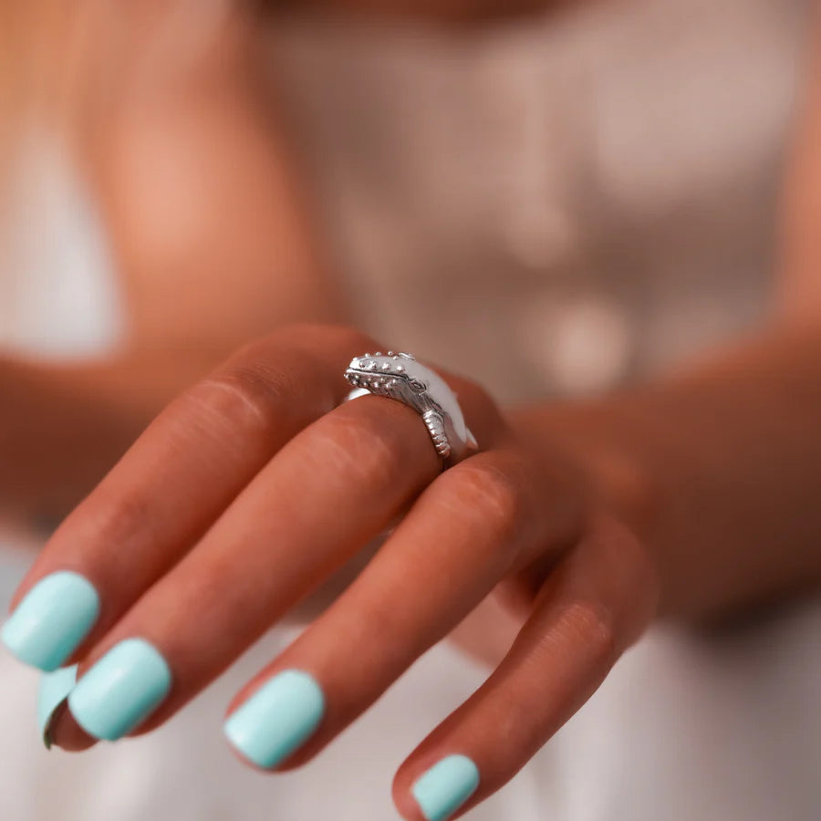 ANILLO MAJESTUOSA BALLENA JOROBADA