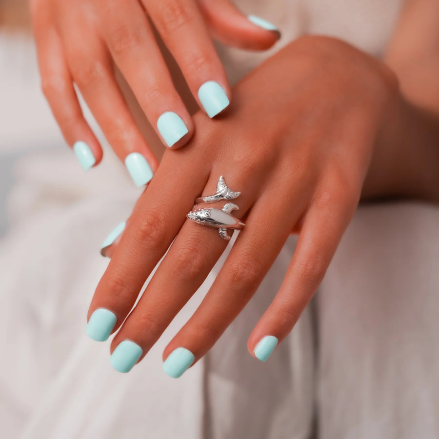 ANILLO MAJESTUOSA BALLENA JOROBADA